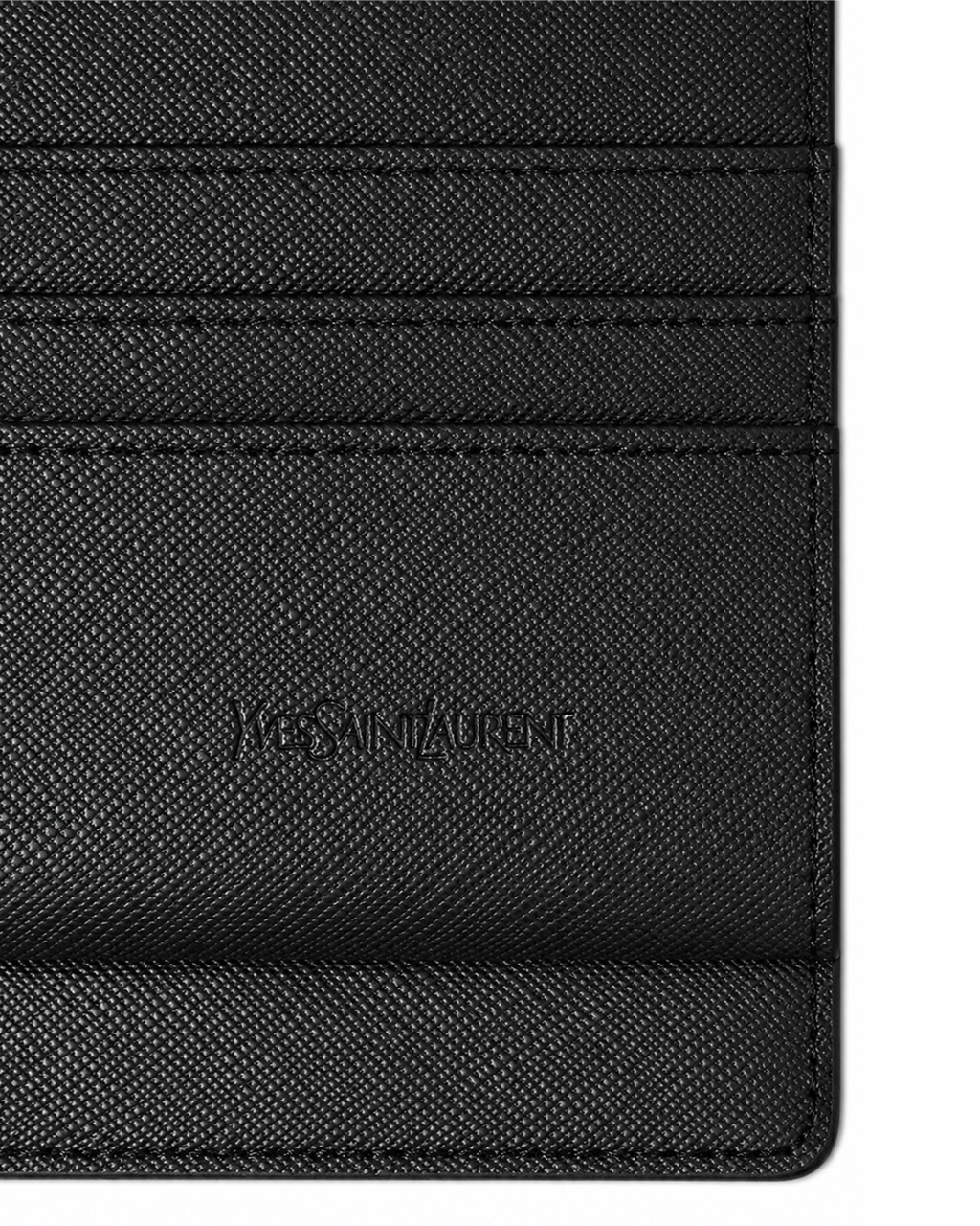 Yves Saint Laurent Quilted Long Wallet