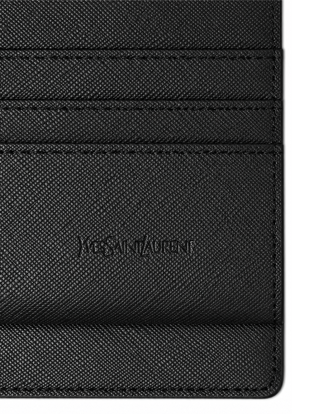 Yves Saint Laurent Quilted Long Wallet