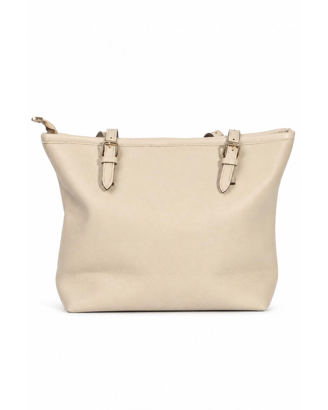 Prada Textured Shoulder Tote Bag – Cream