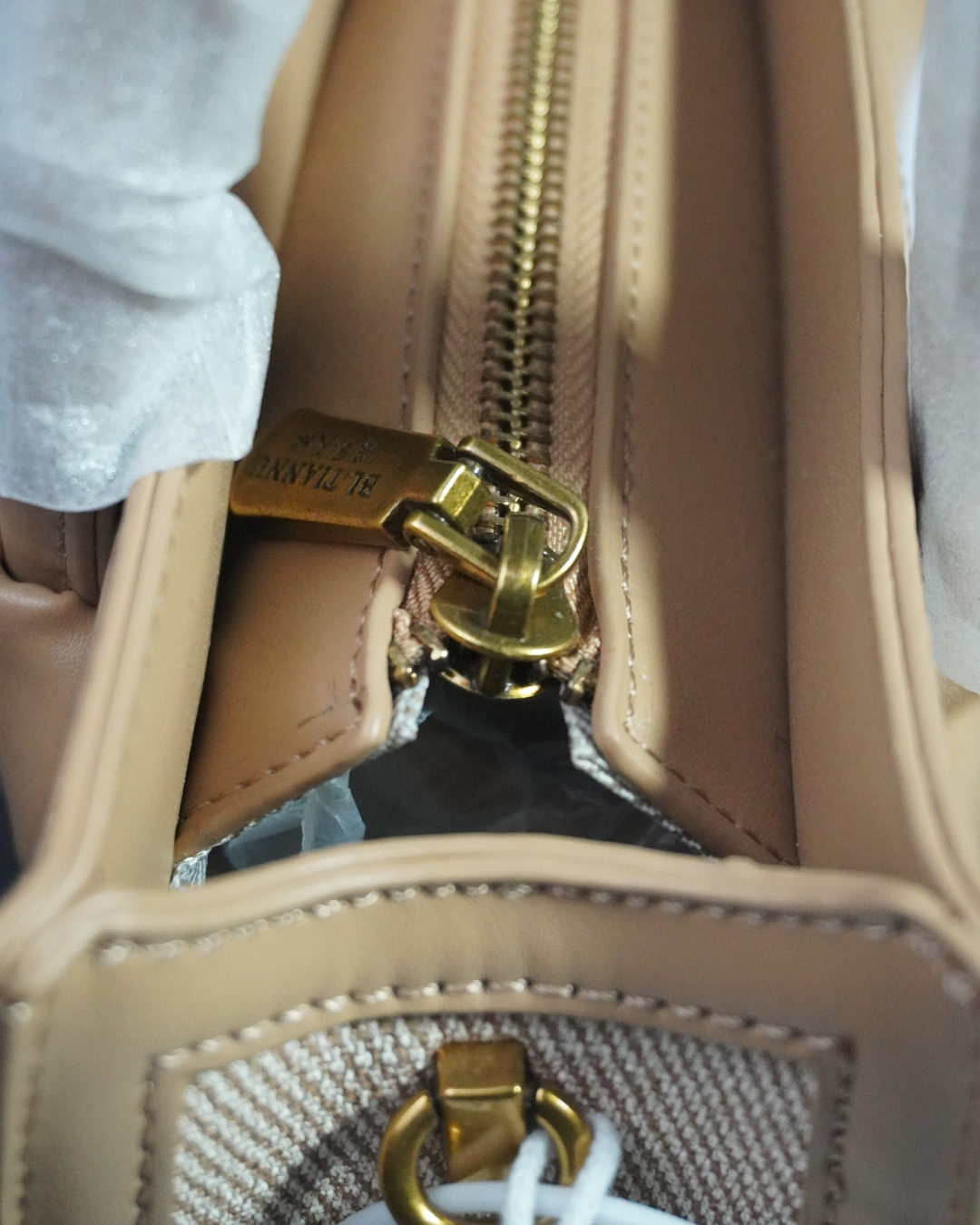 BL·TIANNU Structured Mini Handbag