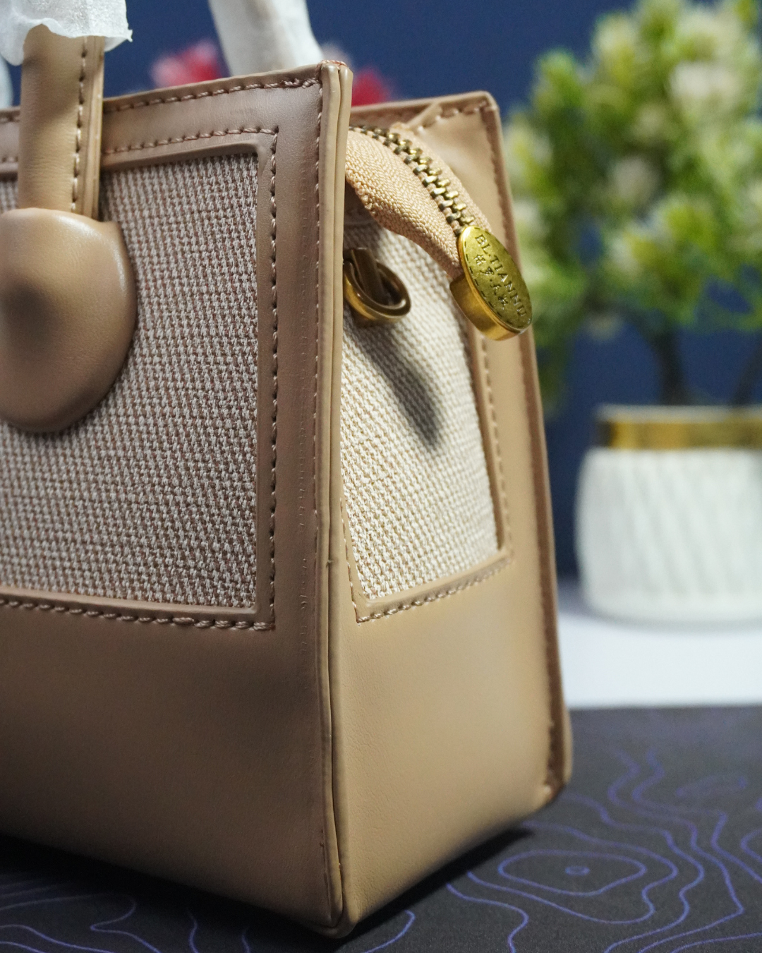 BL·TIANNU Structured Mini Handbag