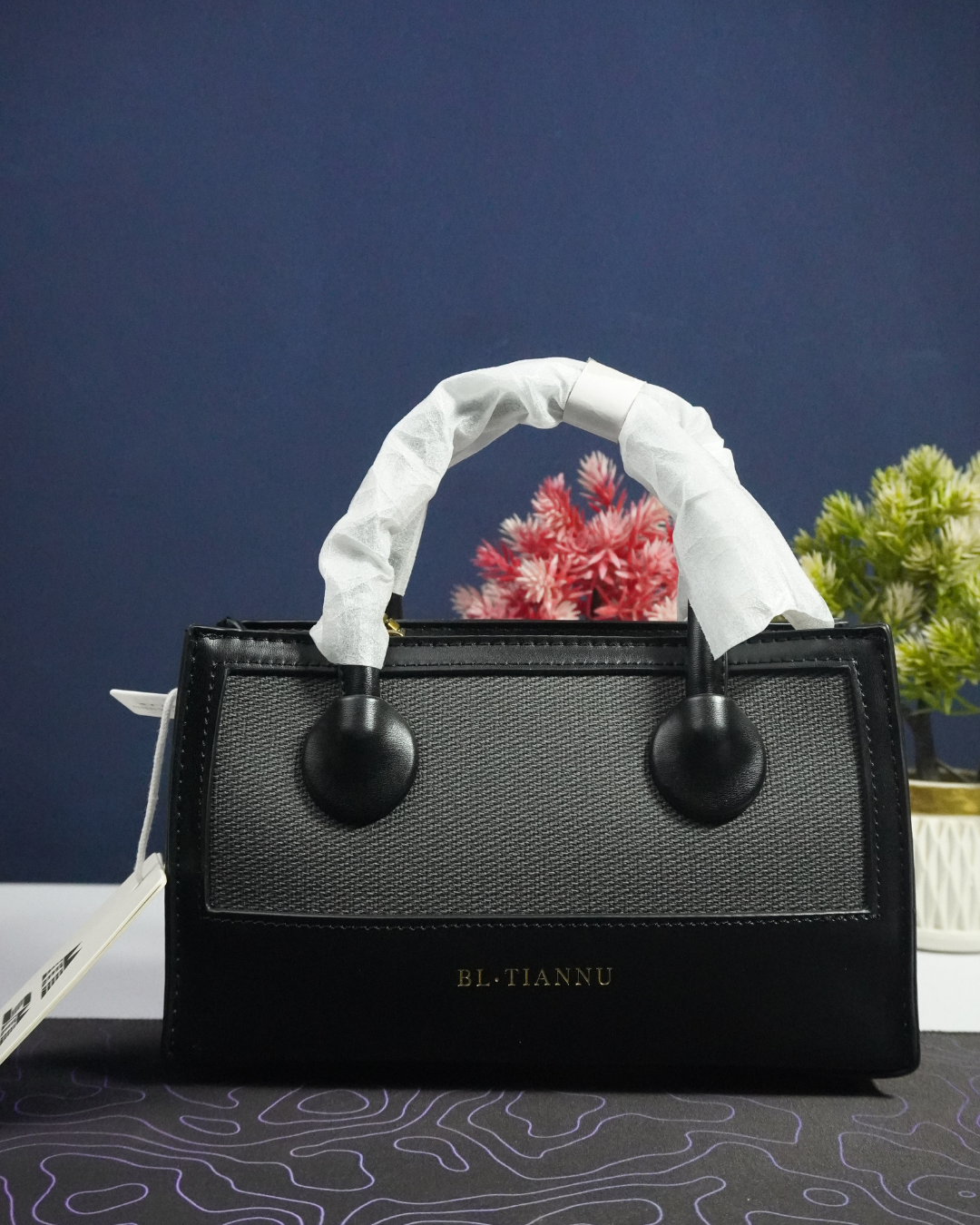 BL·TIANNU Structured Mini Handbag