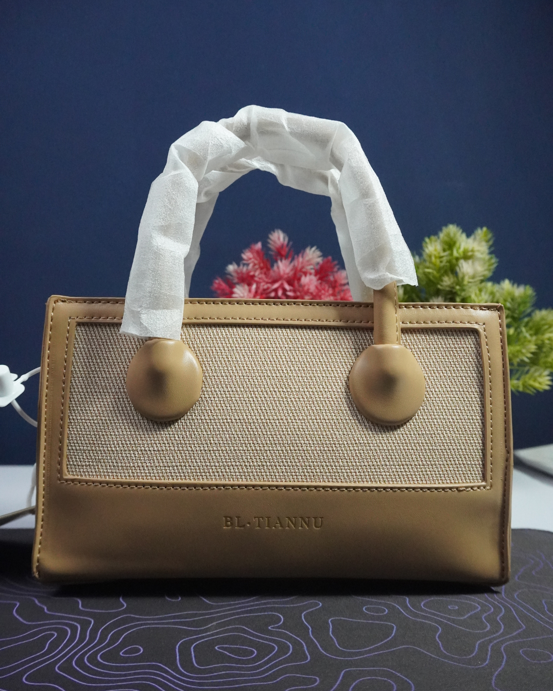 BL·TIANNU Structured Mini Handbag