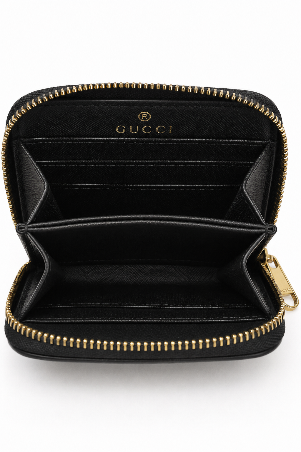 Gucci Marmont Zip Around Wallet – Black