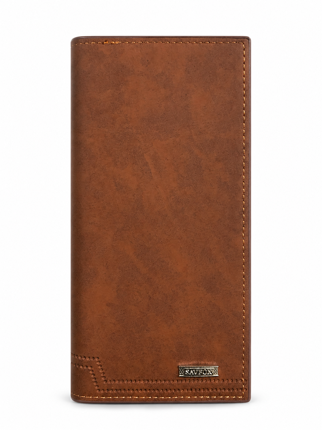 Savfox Classic Long Wallet – Brown