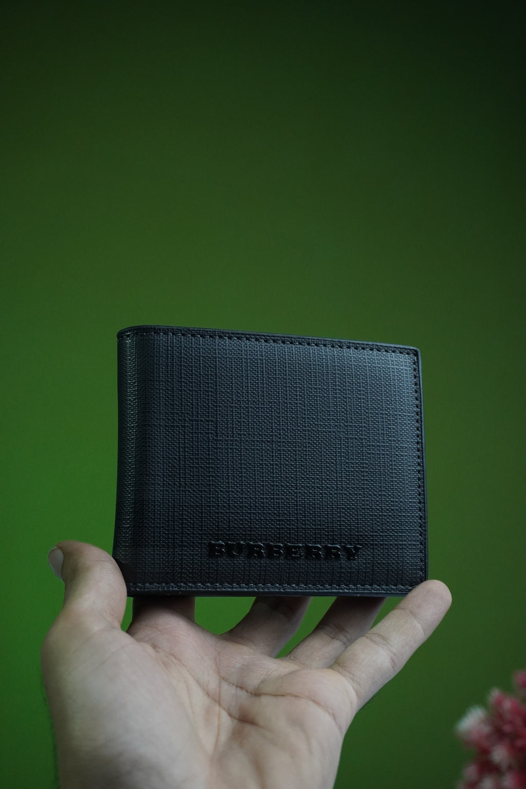 Burberry Men Textured Wallet