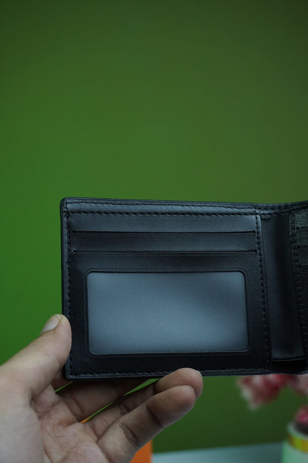 Louis vuitton men textured wallet