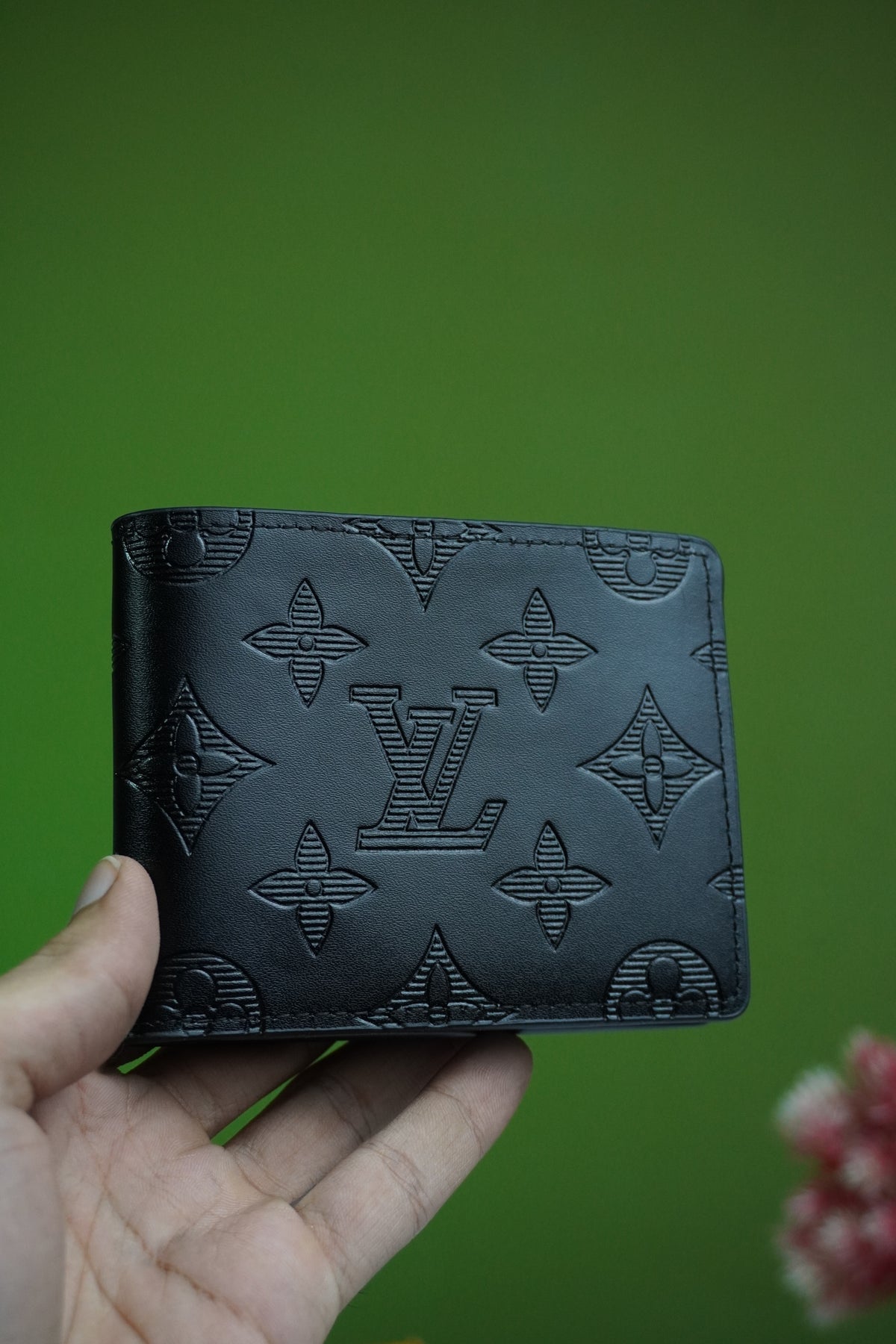 LOUIS VUITTON EMBOSSED COMPACT WALLET