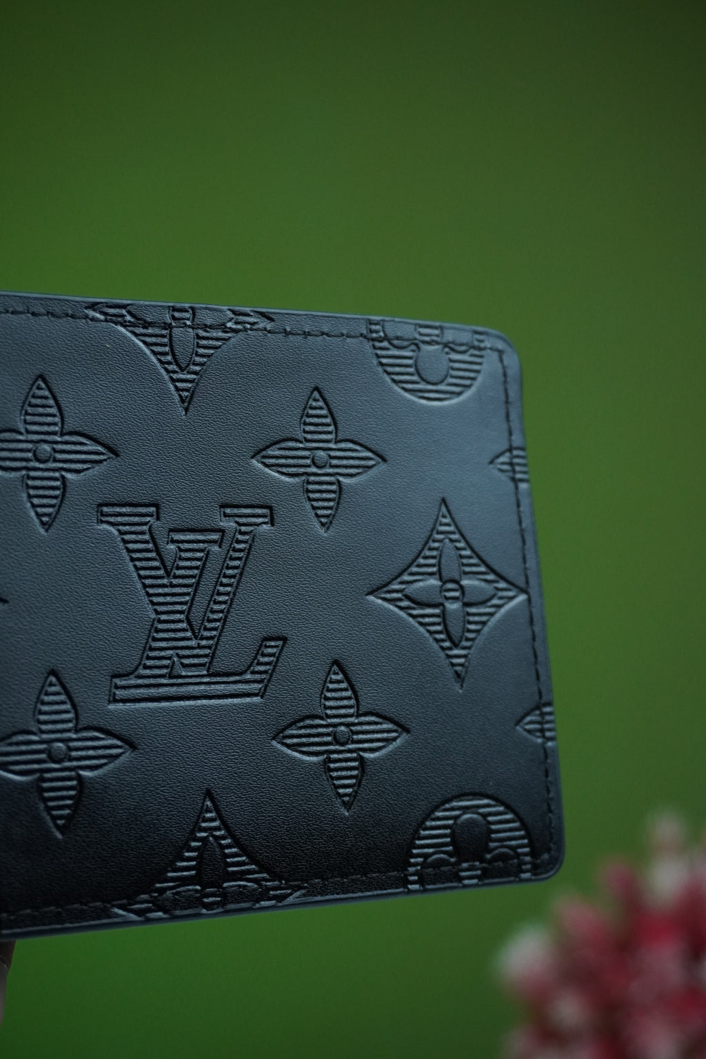 LOUIS VUITTON EMBOSSED COMPACT WALLET