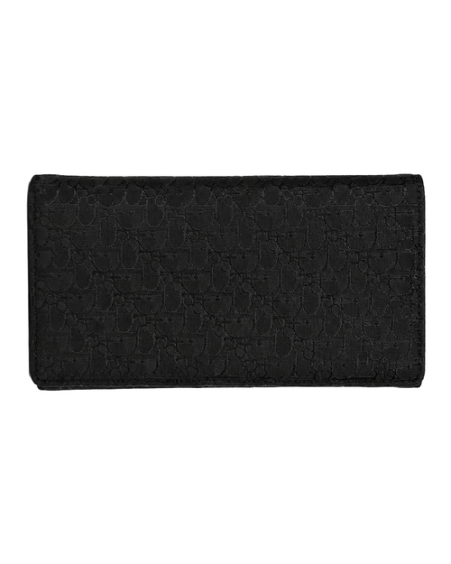 Dior Signature Long Wallet – Black